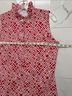 J. McLaughlin Graphic Red White Casual Dress Size M - photo 7