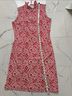 J. McLaughlin Graphic Red White Casual Dress Size M - photo 8