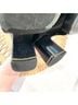 Tory Burch 100% Leather Black Gold Ankle Boots Size 8 1/2 - photo 9