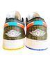 Jordan 100% Leather Checkered-gingham White Orange Sneakers Size 8 - photo 2