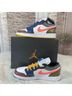 Jordan 100% Leather Checkered-gingham White Orange Sneakers Size 8 - photo 10