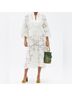 REVOLVE 100% Polyester Print White Casual Dress One size - photo 11