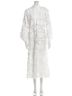 REVOLVE 100% Polyester Print White Casual Dress One size - photo 1
