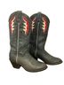 Acme Red Gray Boots Size 5 1/2 - photo 1