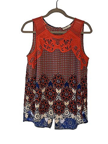 Pale Sky Sleeveless Blouse (view 1)