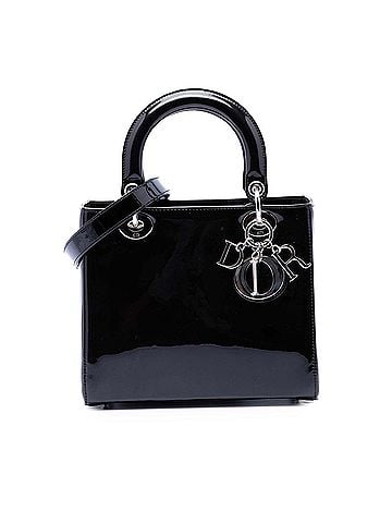 Dior Medium Patent Lady Dior (view 1)