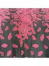 BCBGMAXAZRIA 100% Polyester Floral Black Pink Cocktail Dress Size 4 - photo 6