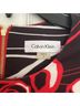 Calvin Klein Floral Red Black Casual Dress Size 4 - photo 3