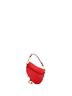 Christian Dior 100% Leather Red Saddle Handbag with Strap Leather Micro One size - photo 4