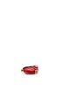 Christian Dior 100% Leather Red Saddle Handbag with Strap Leather Micro One size - photo 2