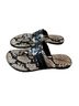 Tory Burch Snake Print Black Multi Color Sandals Size 7 - photo 5