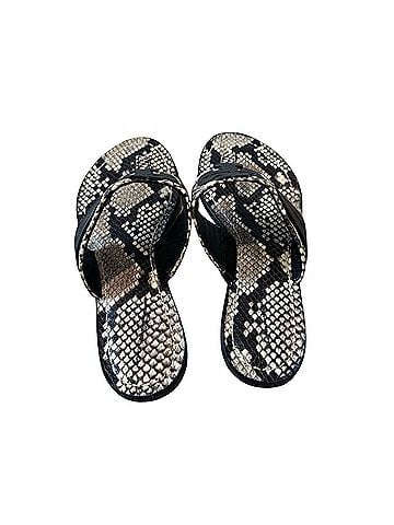Tory Burch Leigh Snakeskin Print Sandals (view 2)