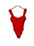 J.Crew Solid Red One Piece Swimsuit Size 14 - photo 6