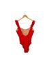 J.Crew Solid Red One Piece Swimsuit Size 14 - photo 7