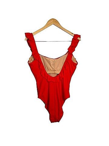 J.Crew Ruffled scoopback One-piece Swimsuit One Piece Swimsuit (view 2)