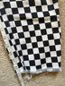 Current Mood Checkered-gingham Black White Casual Pants Size M - photo 11
