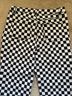 Current Mood Checkered-gingham Black White Casual Pants Size M - photo 8