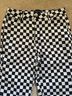 Current Mood Checkered-gingham Black White Casual Pants Size M - photo 5