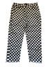 Current Mood Checkered-gingham Black White Casual Pants Size M - photo 1