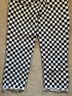 Current Mood Checkered-gingham Black White Casual Pants Size M - photo 9