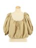 DÔEN 100% Cotton Tan Short Sleeve Blouse Size XXL - photo 1