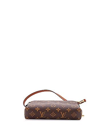Louis Vuitton Pallas Clutch Monogram Canvas with Leather (view 2)