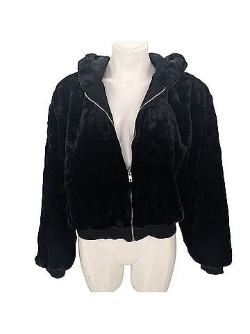 Topshop Teddy Jacket Jacket (view 1)