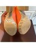 Miucha 100% Leather Orange Heels Size 7 - photo 10