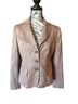 Ann Taylor 58% Cotton 42% Polyester 100% Linen Floral Pink Blazer Size 8 - photo 1