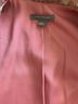 Ann Taylor 58% Cotton 42% Polyester 100% Linen Floral Pink Blazer Size 8 - photo 3