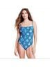 Rhode X Target Floral Blue Multi Color One Piece Swimsuit Size M - photo 3