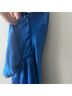 Hello Molly 100% Polyester Solid Blue Casual Dress Size 4 - photo 8