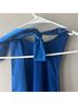 Hello Molly 100% Polyester Solid Blue Casual Dress Size 4 - photo 7