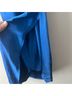 Hello Molly 100% Polyester Solid Blue Casual Dress Size 4 - photo 5
