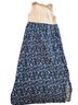 Seraphine Floral Multi Color Tan Blue Casual Dress Size 6 - photo 2