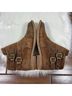 Born 100% Suede 100% Leather Brown Ankle Boots Size 6 - photo 5