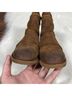Born 100% Suede 100% Leather Brown Ankle Boots Size 6 - photo 8