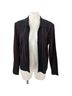 MING WANG 100% Acrylic Stripes Black Pink Cardigan Size M - photo 1