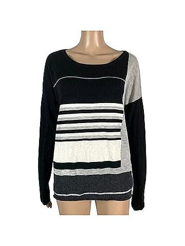 Vince. Colorblock Stripe Merino Sweater Casual Sweaters (view 1)