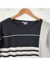 Vince. Stripes Black Gray Casual Sweaters Size XS - photo 5