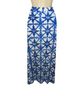 Michael Kors Floral Graphic Blue White Casual Skirt Size M - photo 2