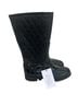 Stuart Weitzman Black Rain Boots Size 7 - photo 3