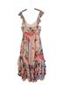 Birdy Grey 100% Polyester 100% Polyester Floral Multi Color Cocktail Dress Size S - photo 2