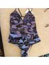 La Perla Print Multi Color One Piece Swimsuit One size - photo 4