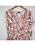 Chetta B 100% Polyester Aztec Or Tribal Print Red Blue Multi Color Casual Dress Size 2X - photo 9