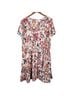 Chetta B 100% Polyester Aztec Or Tribal Print Red Blue Multi Color Casual Dress Size 2X - photo 2