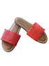 Universal Thread Red Tan Sandals Size 8 - photo 2