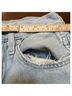 AMO 100% Cotton Solid Blue Jeans Size 24 waist - photo 6