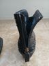 Dingo 100% Suede Solid Black Ankle Boots Size 6 (narrow) - photo 3