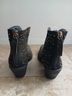 Dingo 100% Suede Solid Black Ankle Boots Size 6 (narrow) - photo 5